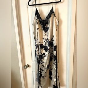 SHEIN cami high slit night dress